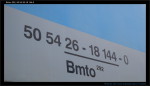 Bmto 292, 50 54 26-18 144-0, DKV Praha, Praha ONJ, 15.10.2012, označení