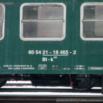Btk 662, 60 54 21-18 465-2, DHV Lužná u Rakovníka, označení, Pradubice hl.n., 15.12.2012