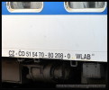WLAB 822, 51 54 70-80 208-0, DKV Praha, Praha hl.n., 01.10.2013, označení