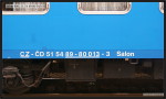 Salon 800, 51 54 89-80 013-3, DKV Praha, 23.11.2010, Brno Hl.n., nápisy na voze I