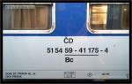 Bc 833, 51 54 59-41 175-4, DKV Praha, 14.10.2011, Praha Smíchov, část vozu