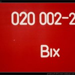 Bix 020 002-2, označení, Olomouc filiálka, 23.06.2002, scan starší fotografie