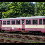 Btx 761, 50 54 29-29 309-3, DKV Olomouc, Železniční společnost Tanvald, Tanvald, 14.08.2012, pohled na vůz V