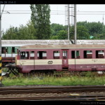Btx 761, 50 54 29-29 314-3, DKV Olomouc, Bohumín-Vrbice, 16.06.2012, pohled na vůz před likvidací